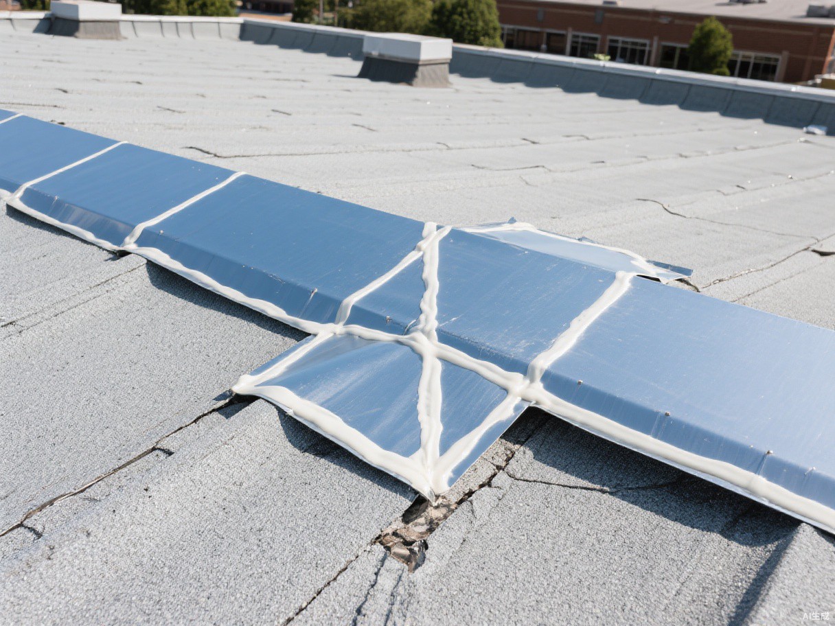 Flashing repaired